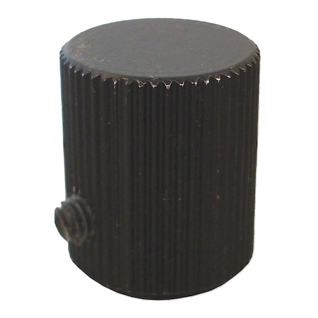 Aftermarket JDS993 Tachometer Knob, Aluminum w Black Finish  Fits John Deere 2510 Plus JDS993-STR